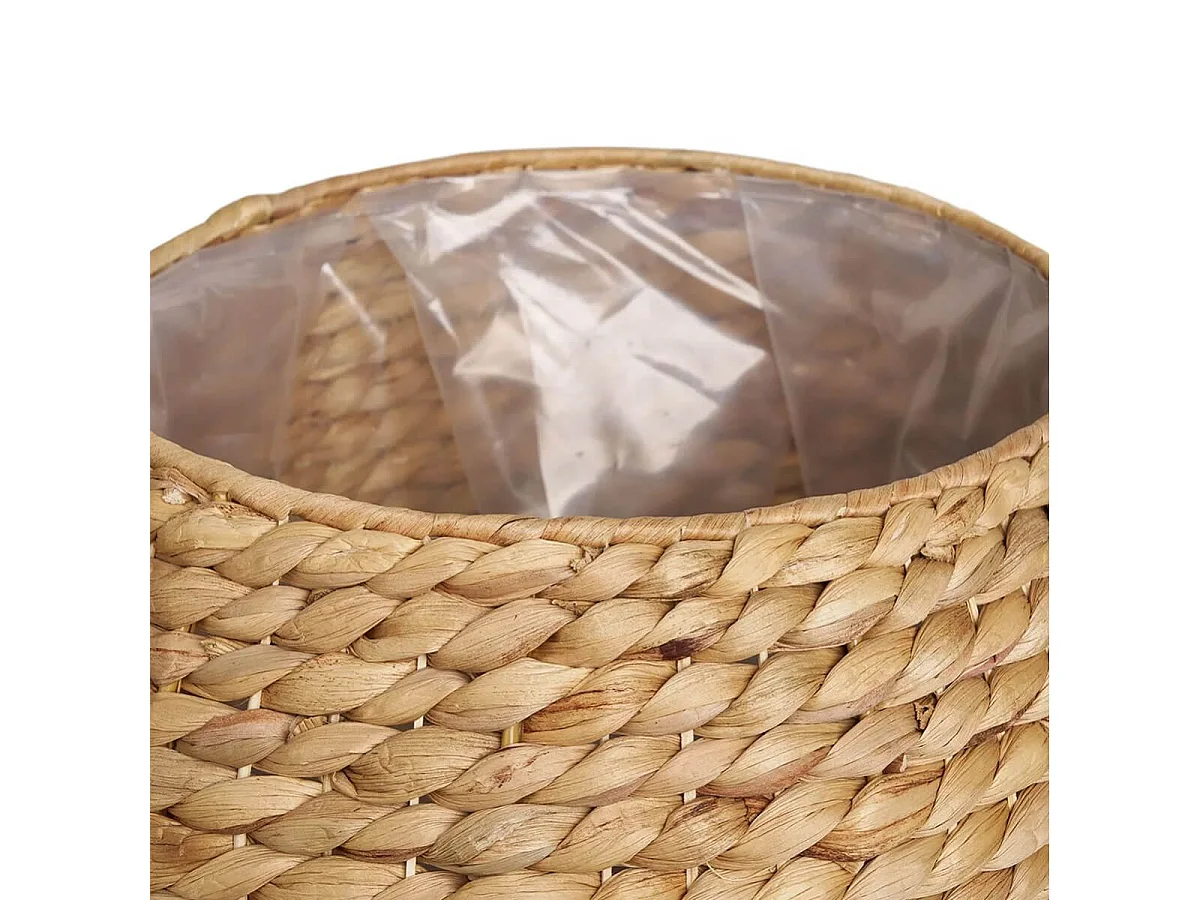 KIRSHNA - Cache-Pot Rond Ø34 en Jacinthe d'Eau