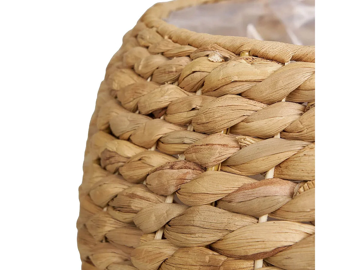 KIRSHNA - Cache-Pot Rond Ø34 en Jacinthe d'Eau