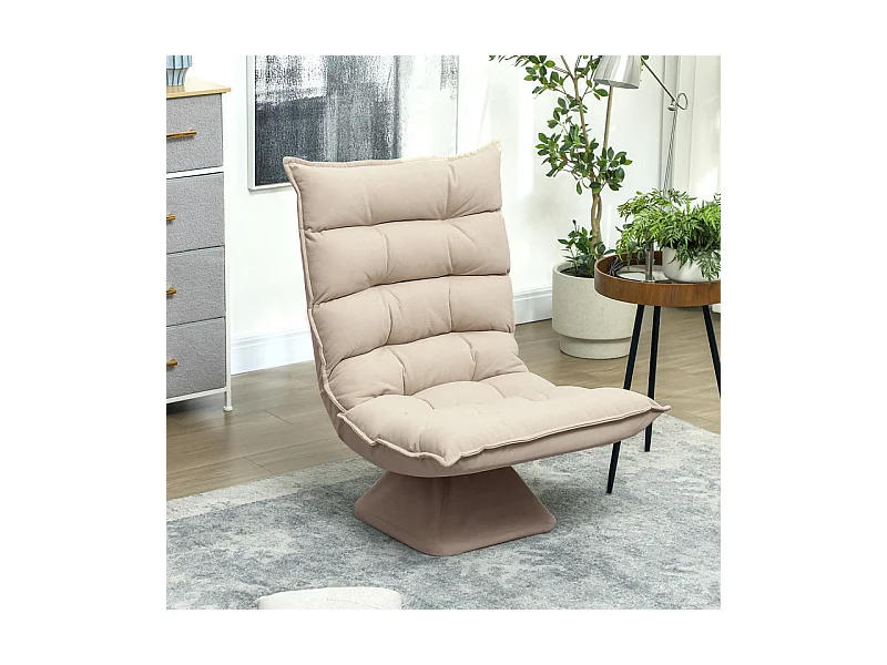 Fauteuil relax inclinable SUZON beige
