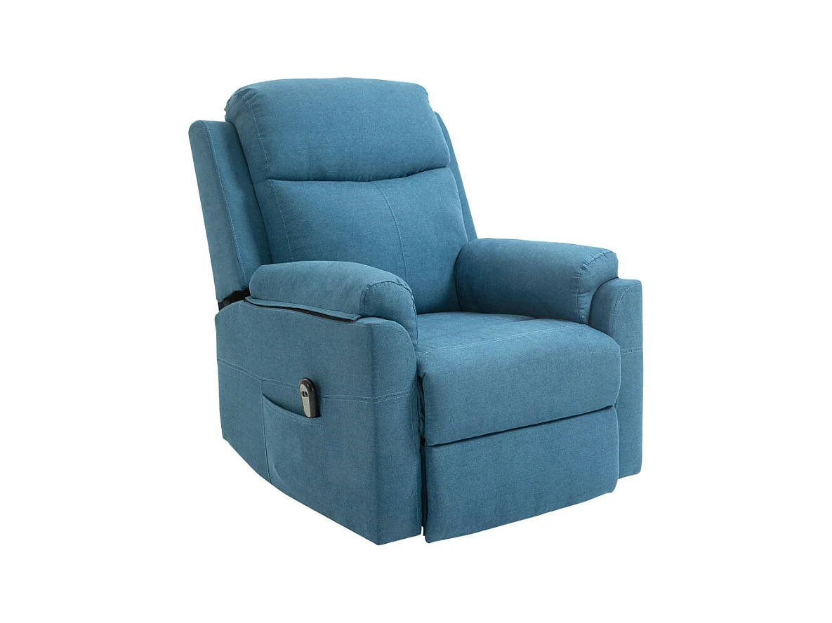 Fauteuil releveur LUIGI bleu