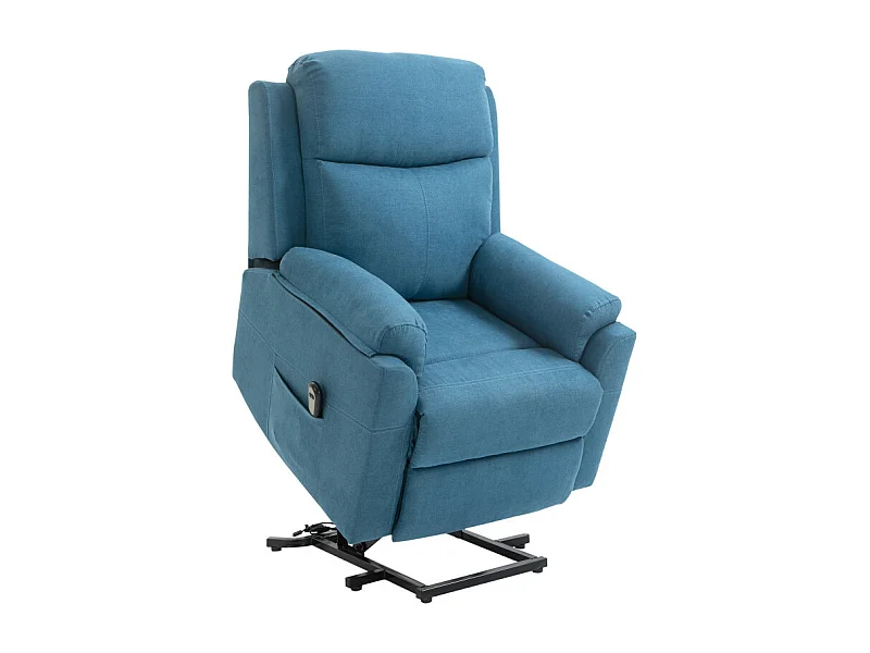Fauteuil releveur LUIGI bleu