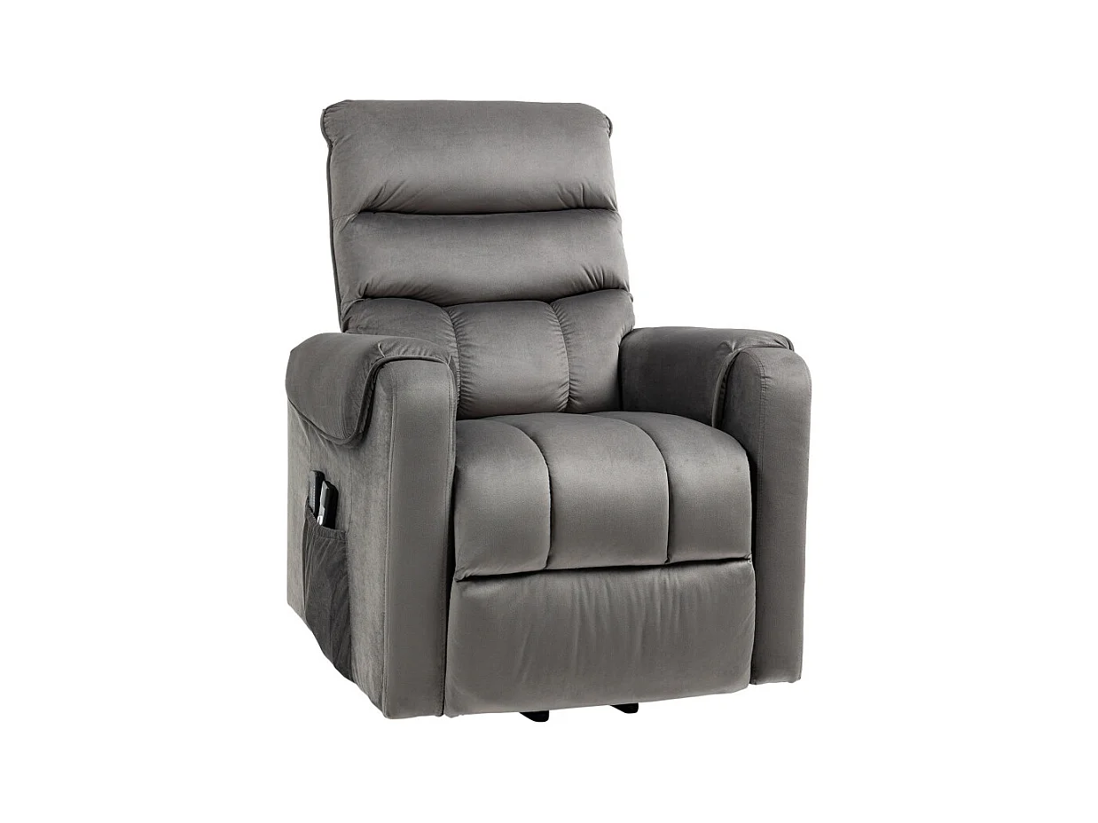 Fauteuil releveur massant chauffant MARLAN anthracite