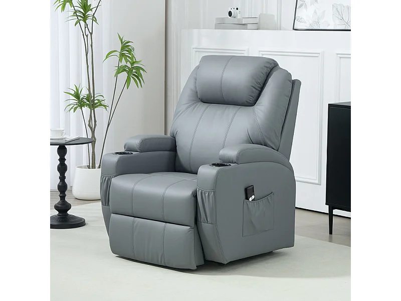 Fauteuil releveur LUKIL gris