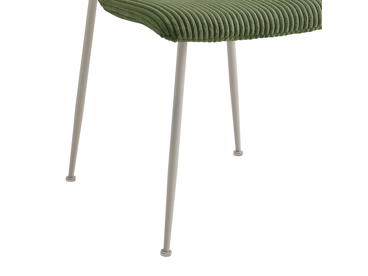 Chaises de salle à manger en velours côtelé (lot de 4) - SARINA