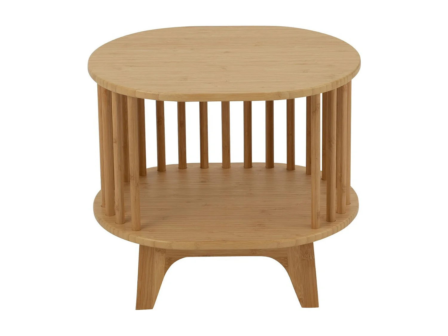 Table de chevet en bambou naturel (lot de 2) - IPANEMA