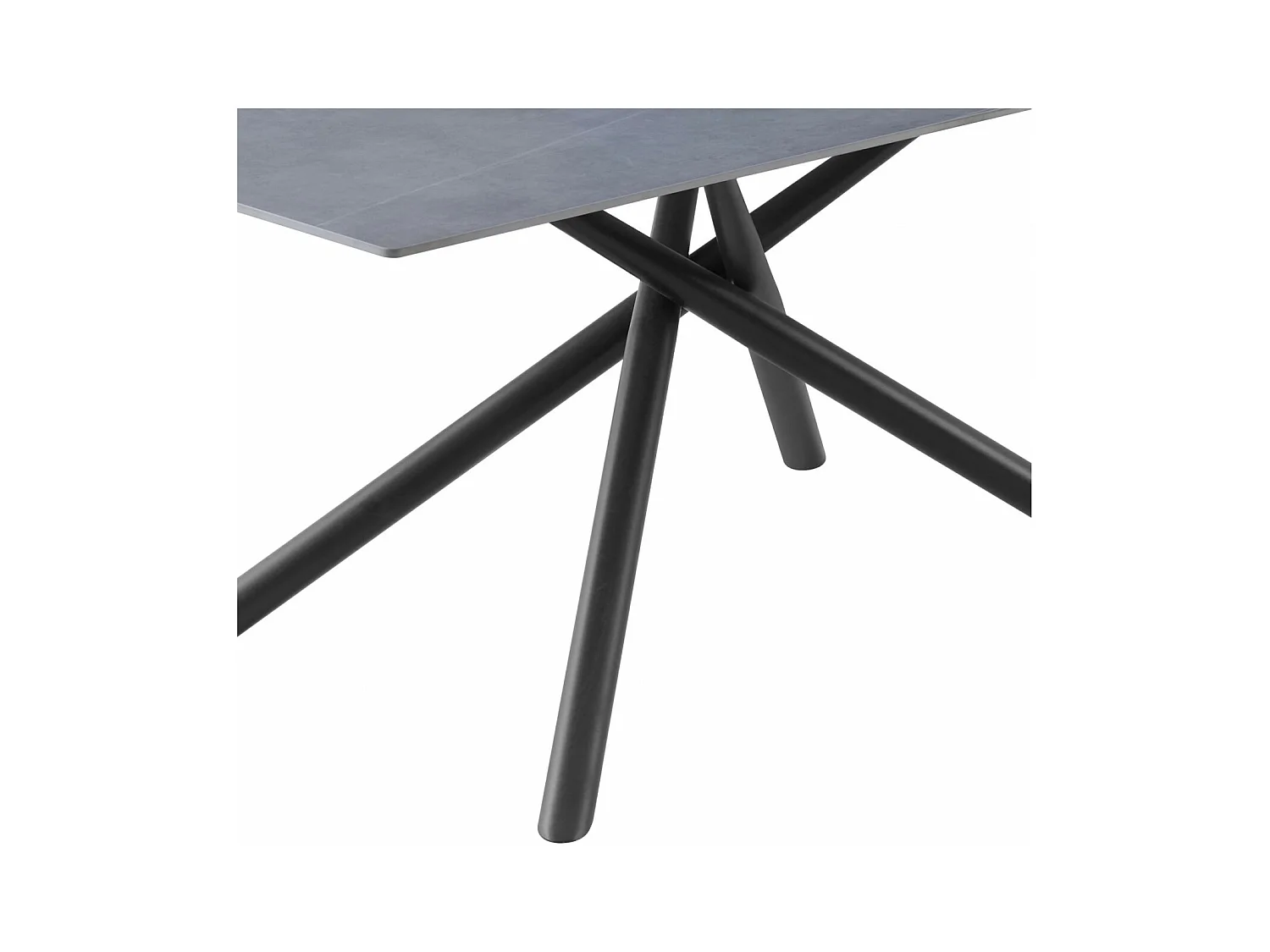 Table de salle à manger en céramique L180 8 places - INES