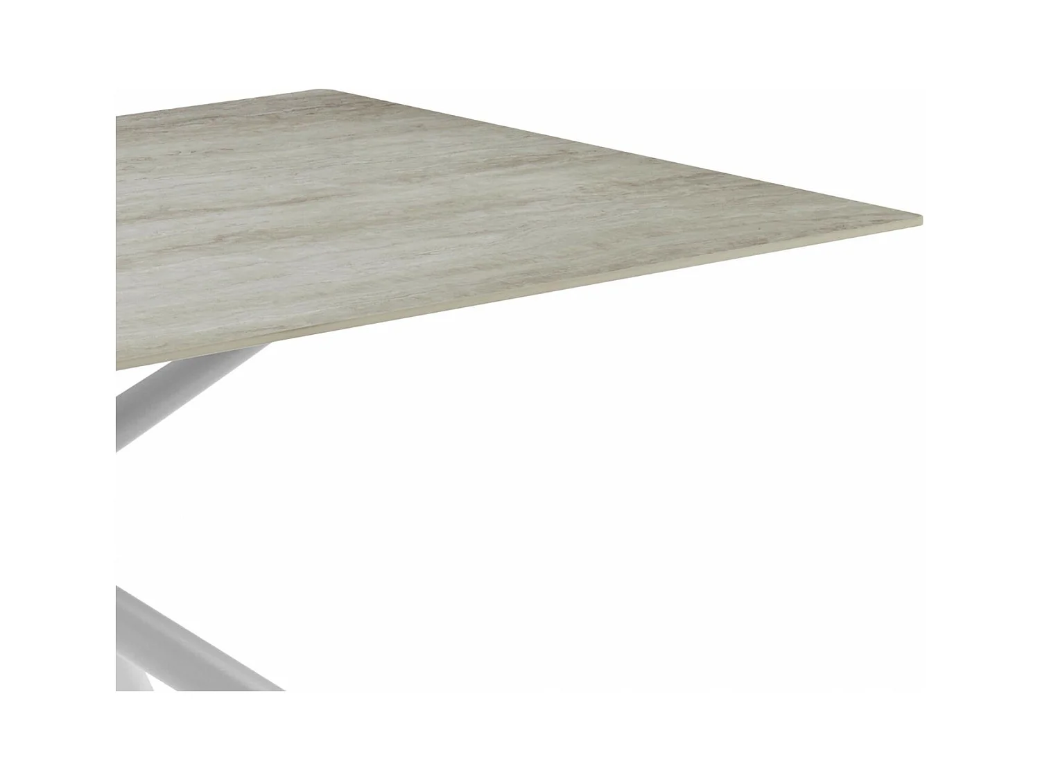 Table de salle à manger en céramique L180 8 places - INES