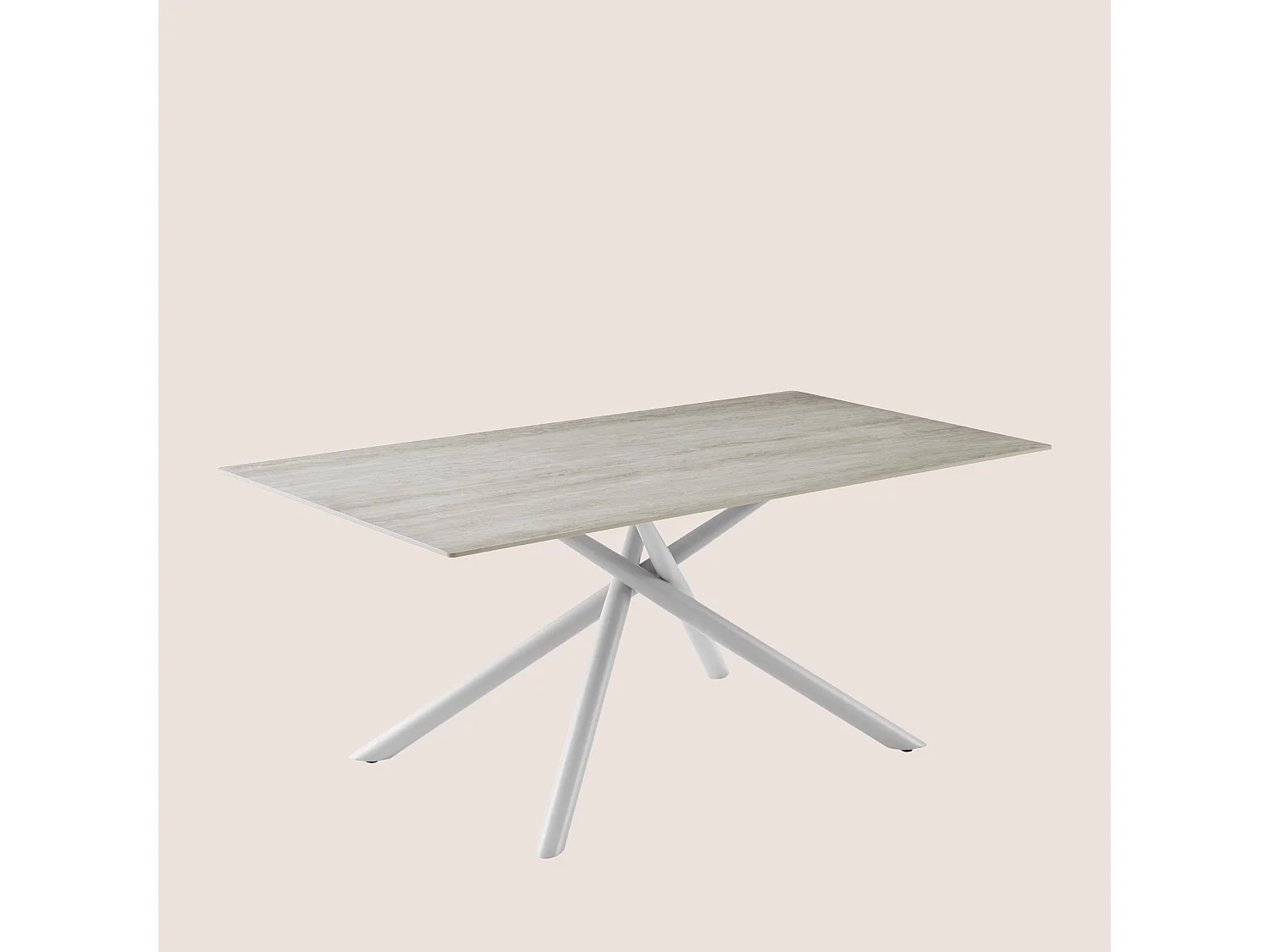 Table de salle à manger en céramique L180 8 places - INES