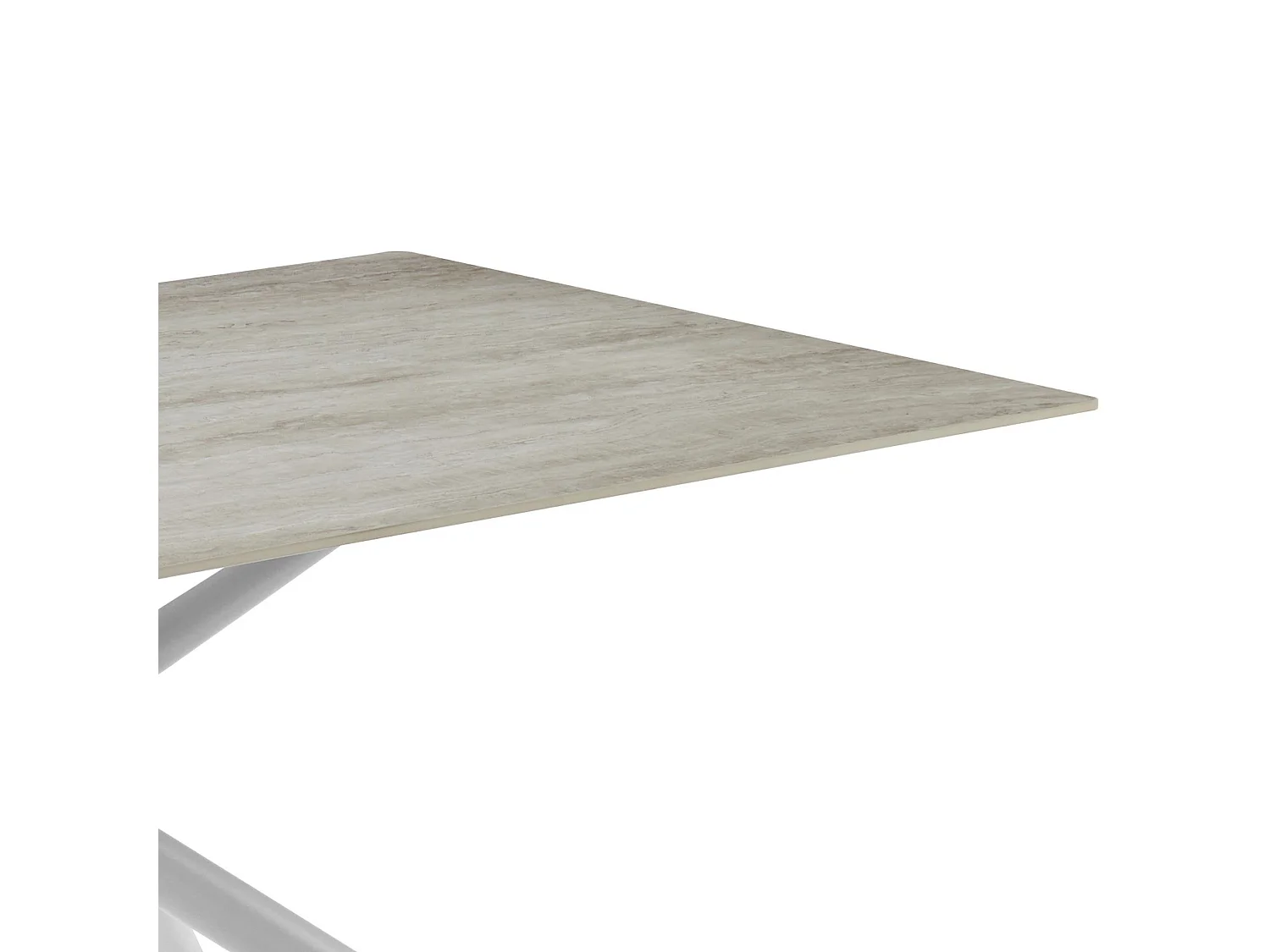 Table de salle à manger en céramique L180 8 places - INES