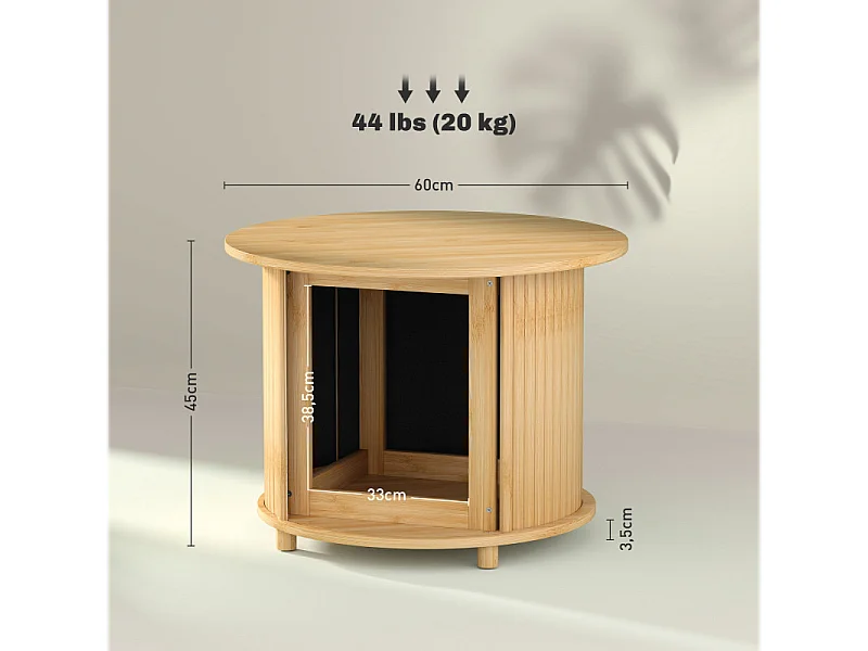 Table basse de salon ENDIRA bambou 