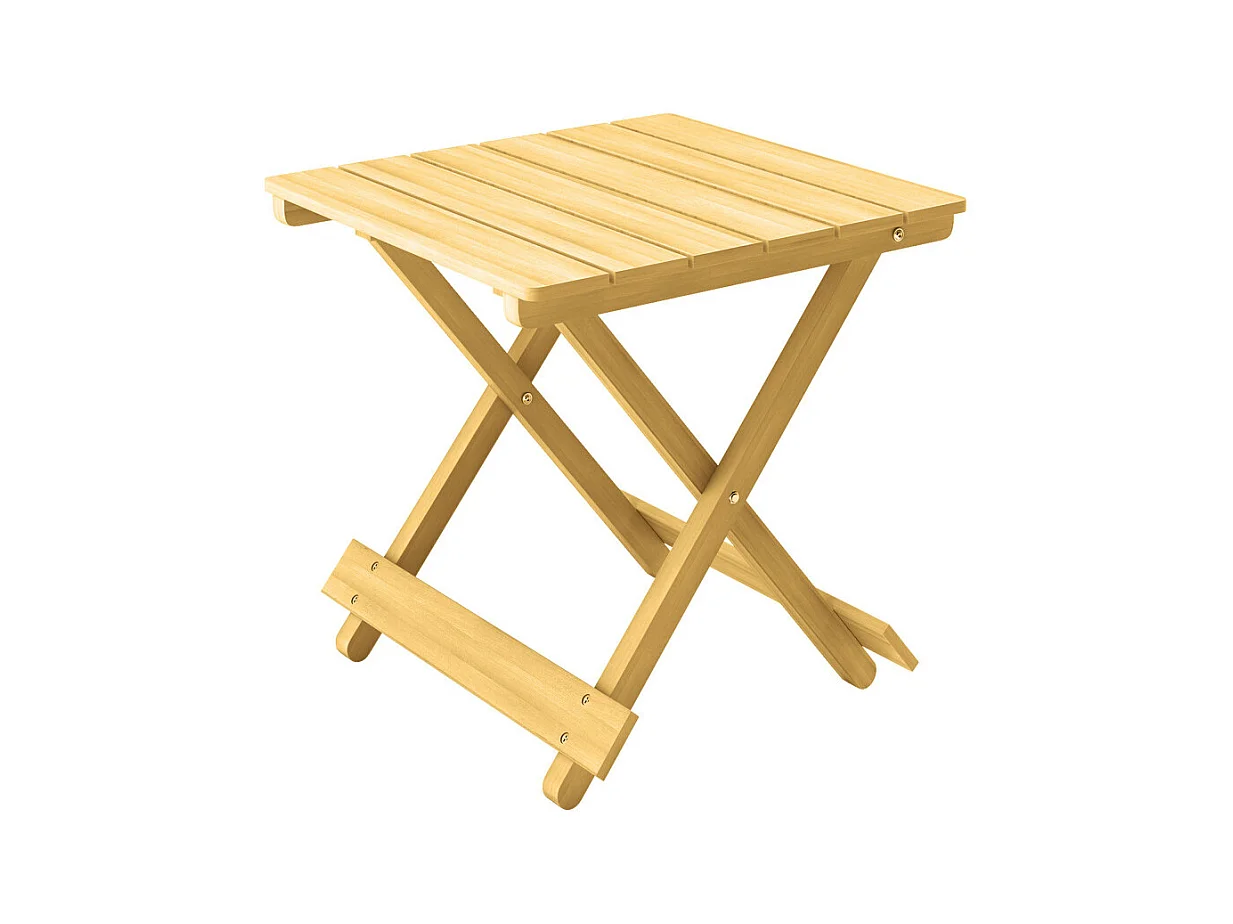 Table basse pliable KALI bois de sapin