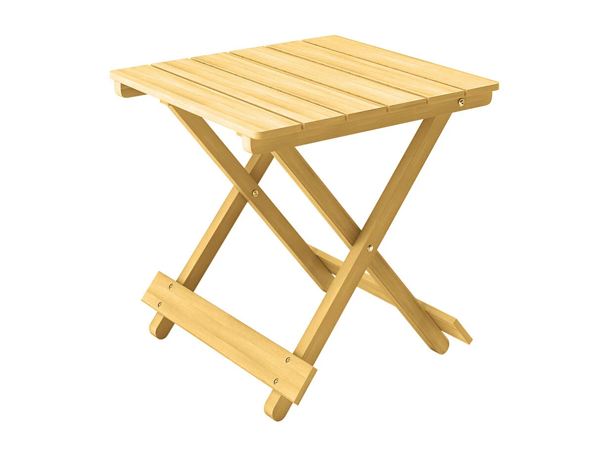 Table basse pliable KALI bois de sapin