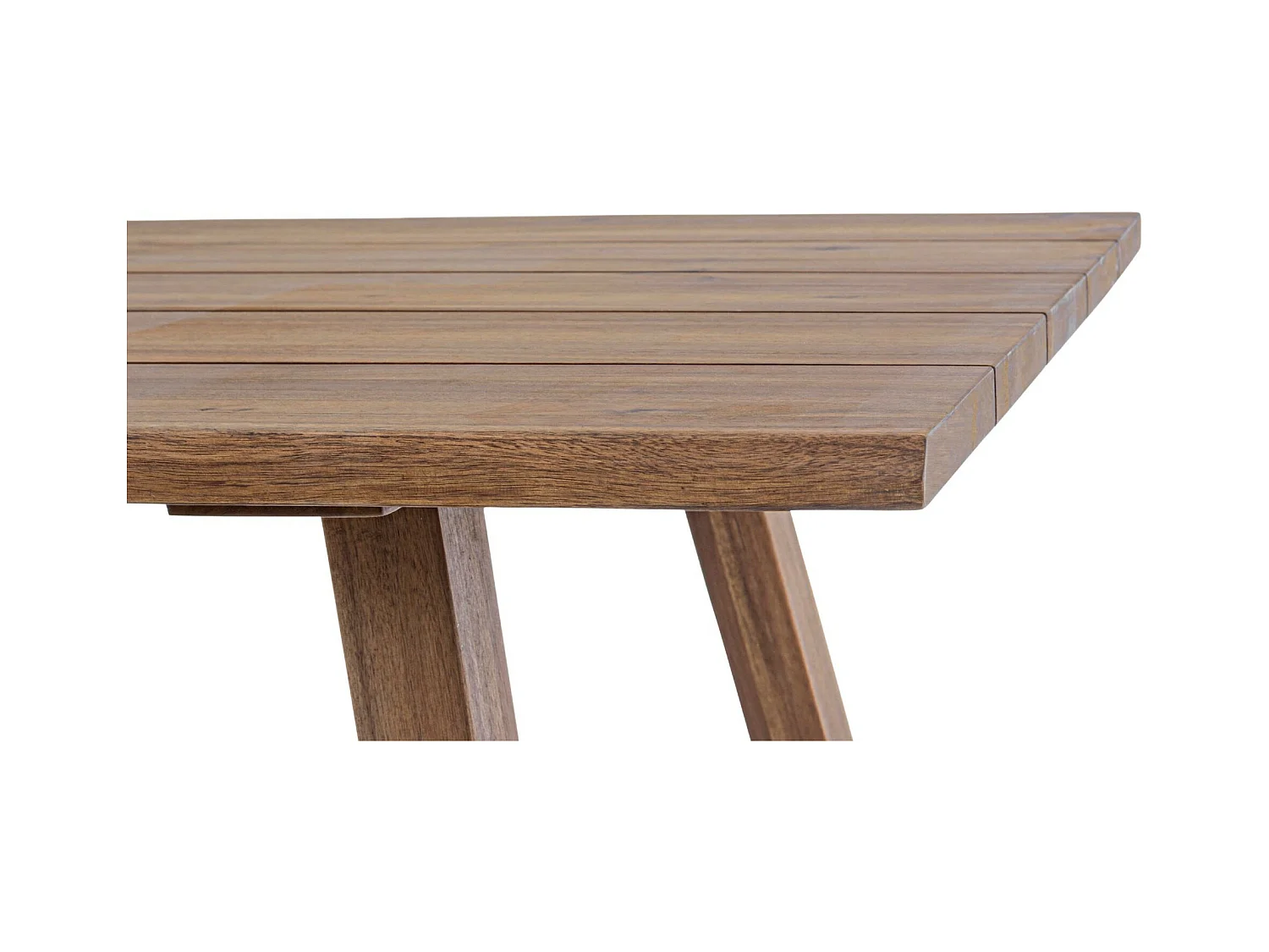 Table d'extérieur en acacia brun L180 8 personnes - MARY CLIFF