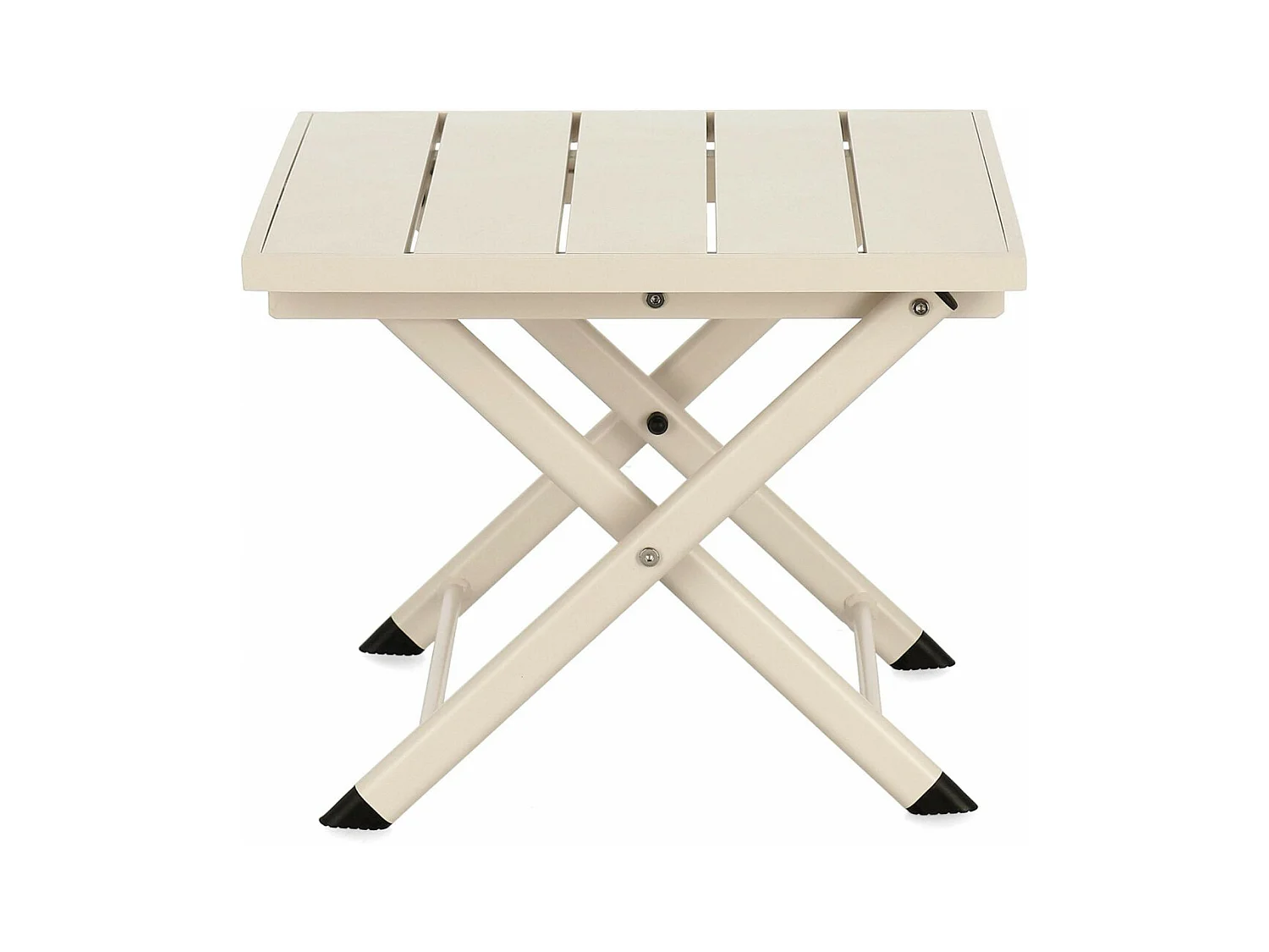 Table basse pliante de jardin en aluminium L44 - CABOURG