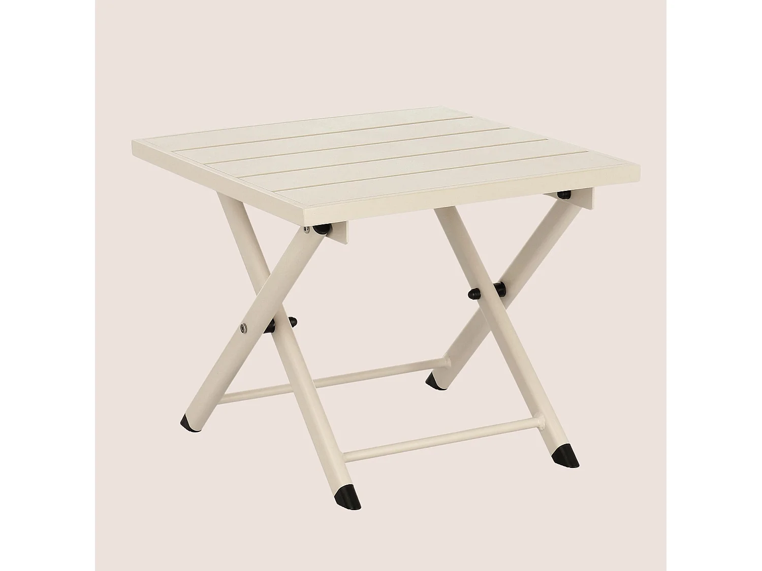 Table basse pliante de jardin en aluminium L44 - CABOURG