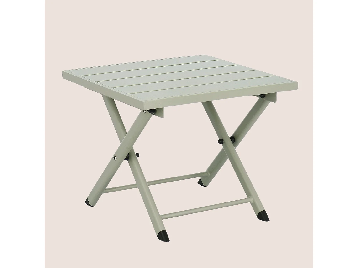 Table basse pliante de jardin en aluminium L44 - CABOURG