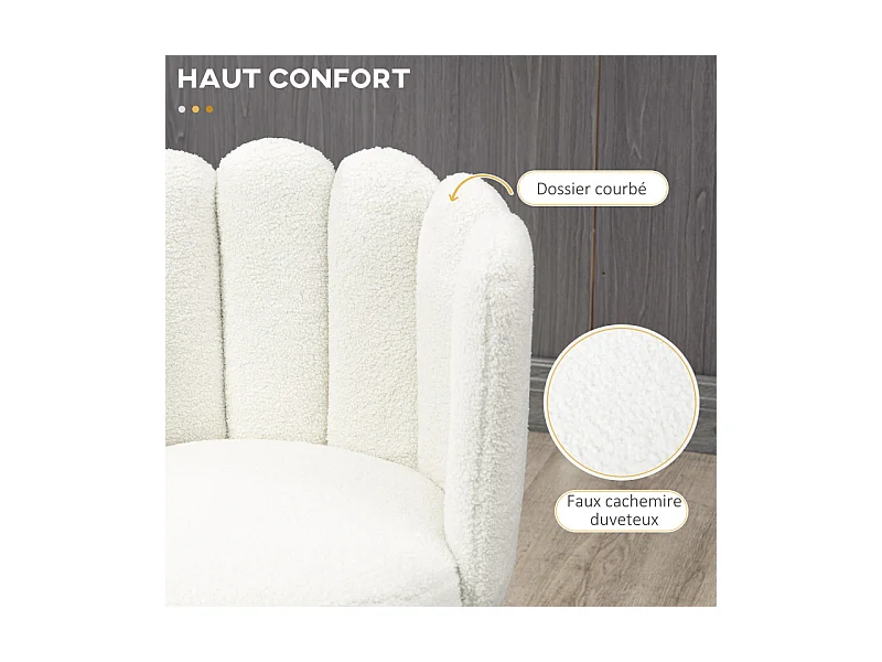 Lot de 2 tabourets de bar PENELOPE noir et blanc