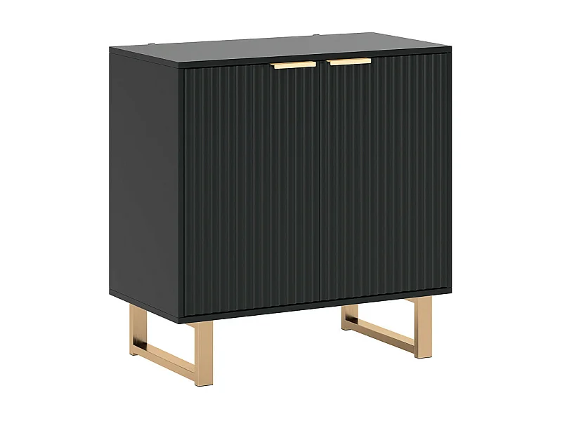 Buffet design effet cannelé GUILLOT noir