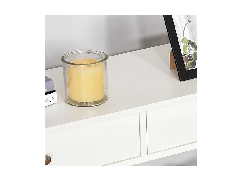 Console design KARLY blanche