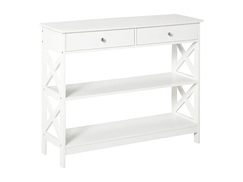 Console design KARLY blanche