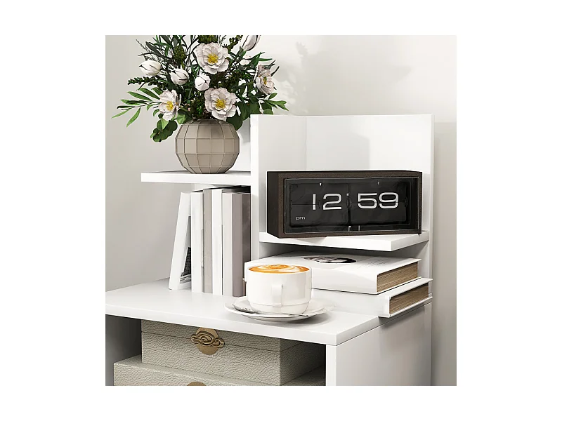 Fauteuil de bureau direction avec repose-pied PU