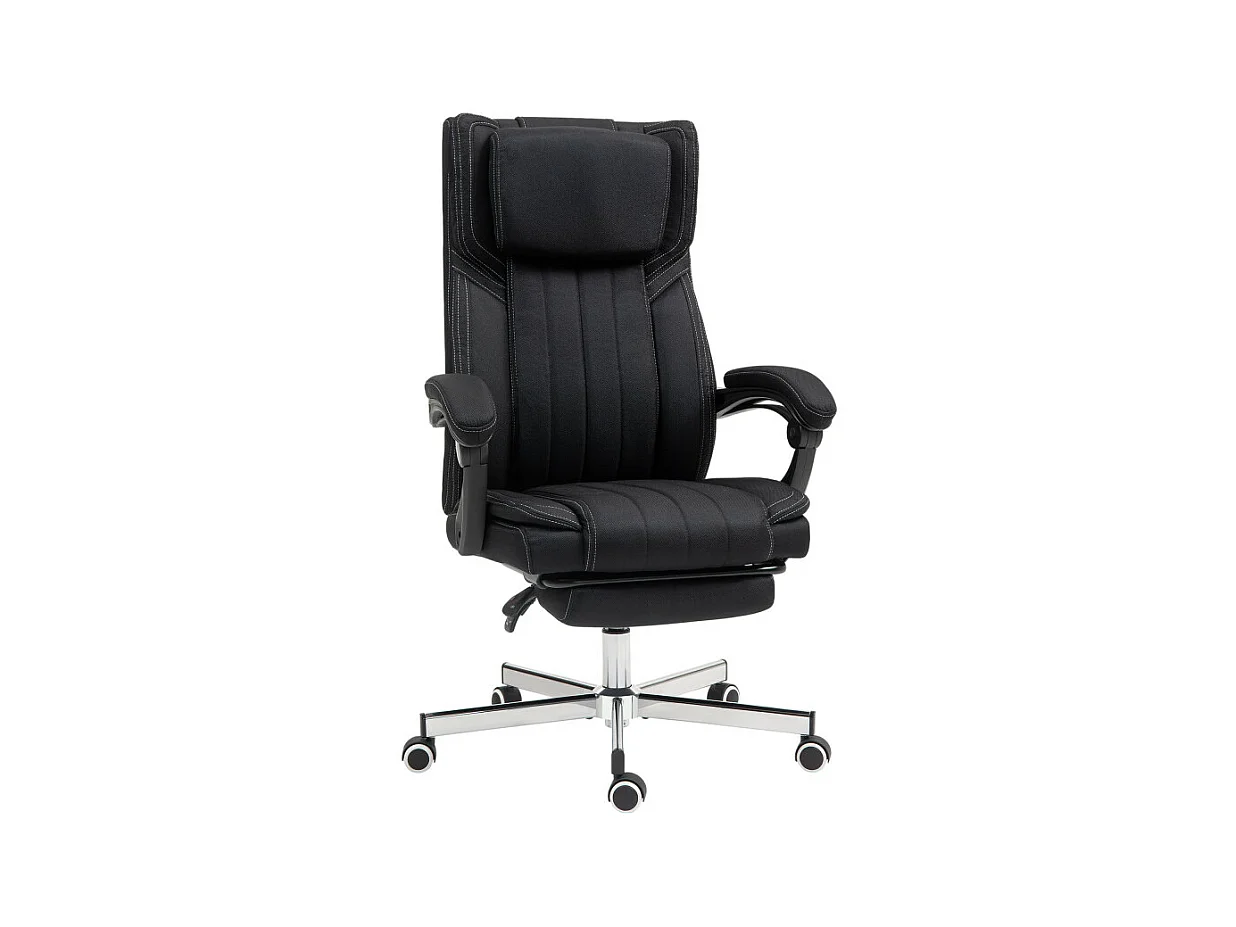 Fauteuil manager FLORIAN noir 