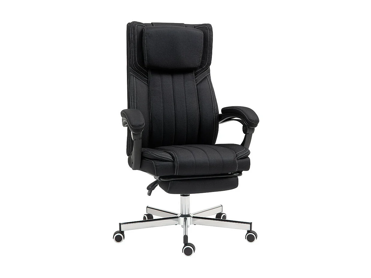 Fauteuil manager FLORIAN noir 