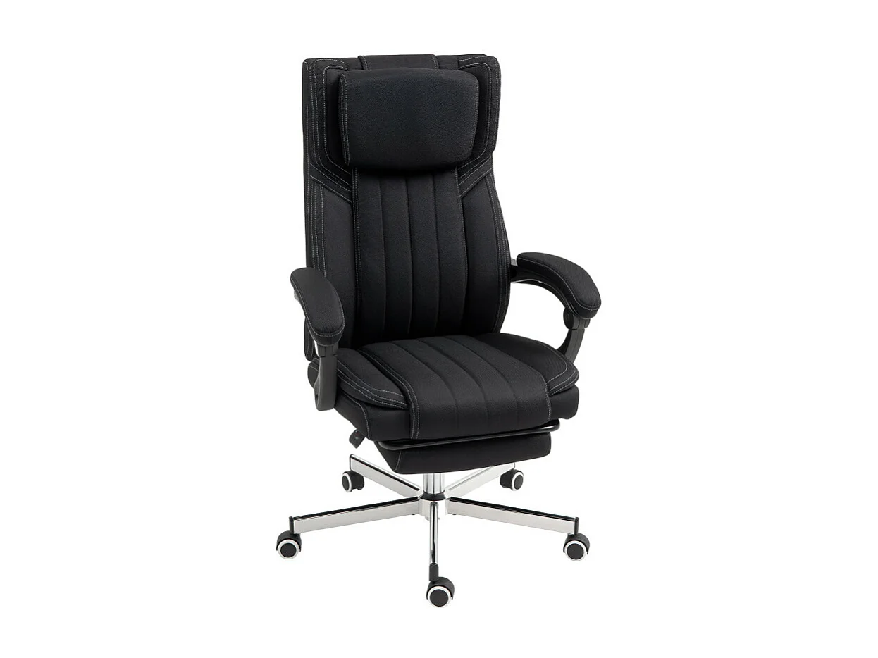 Fauteuil manager FLORIAN noir 