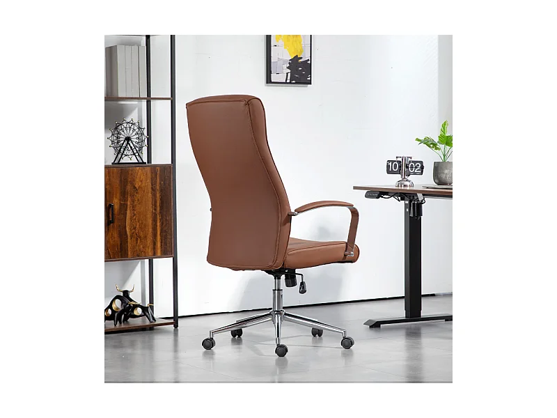 Fauteuil de bureau direction MARINA marron