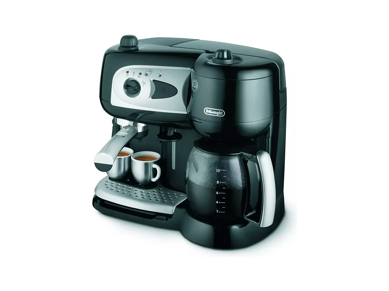 DELONGHI BCO 264.1 Combine expresso cafetiere - Noir