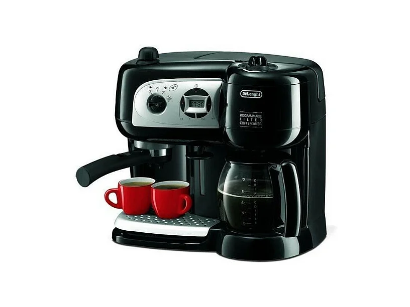 Delonghi Kombi Espressomaschine Kaffeemaschine 15 Bar BCO264.1 Schwarz 1750W