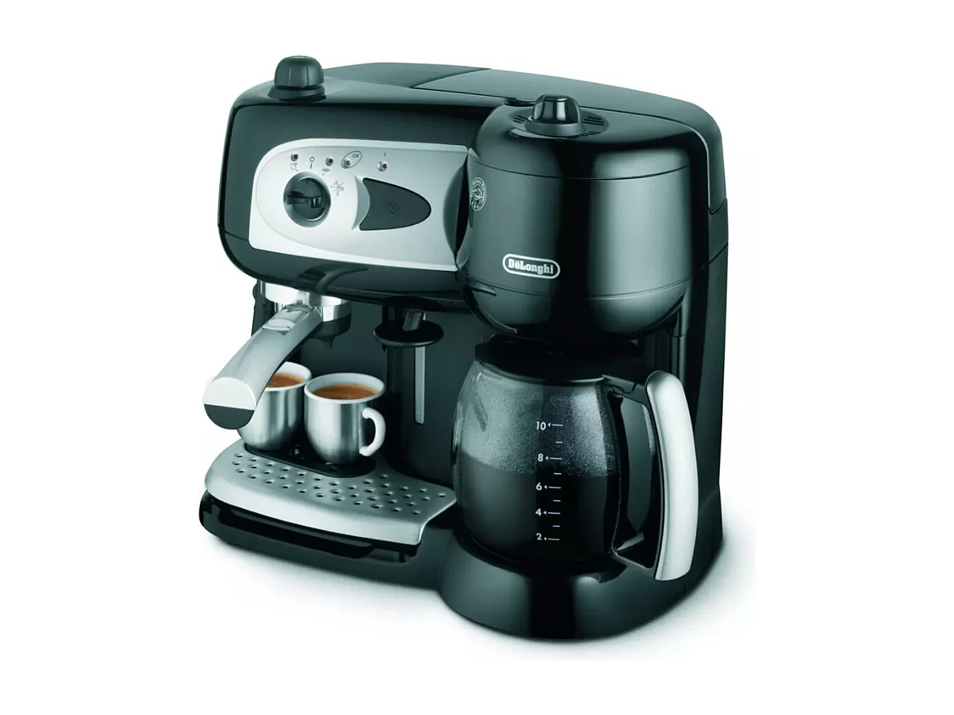 DELONGHI BCO 264.1 Combine expresso cafetiere - Noir