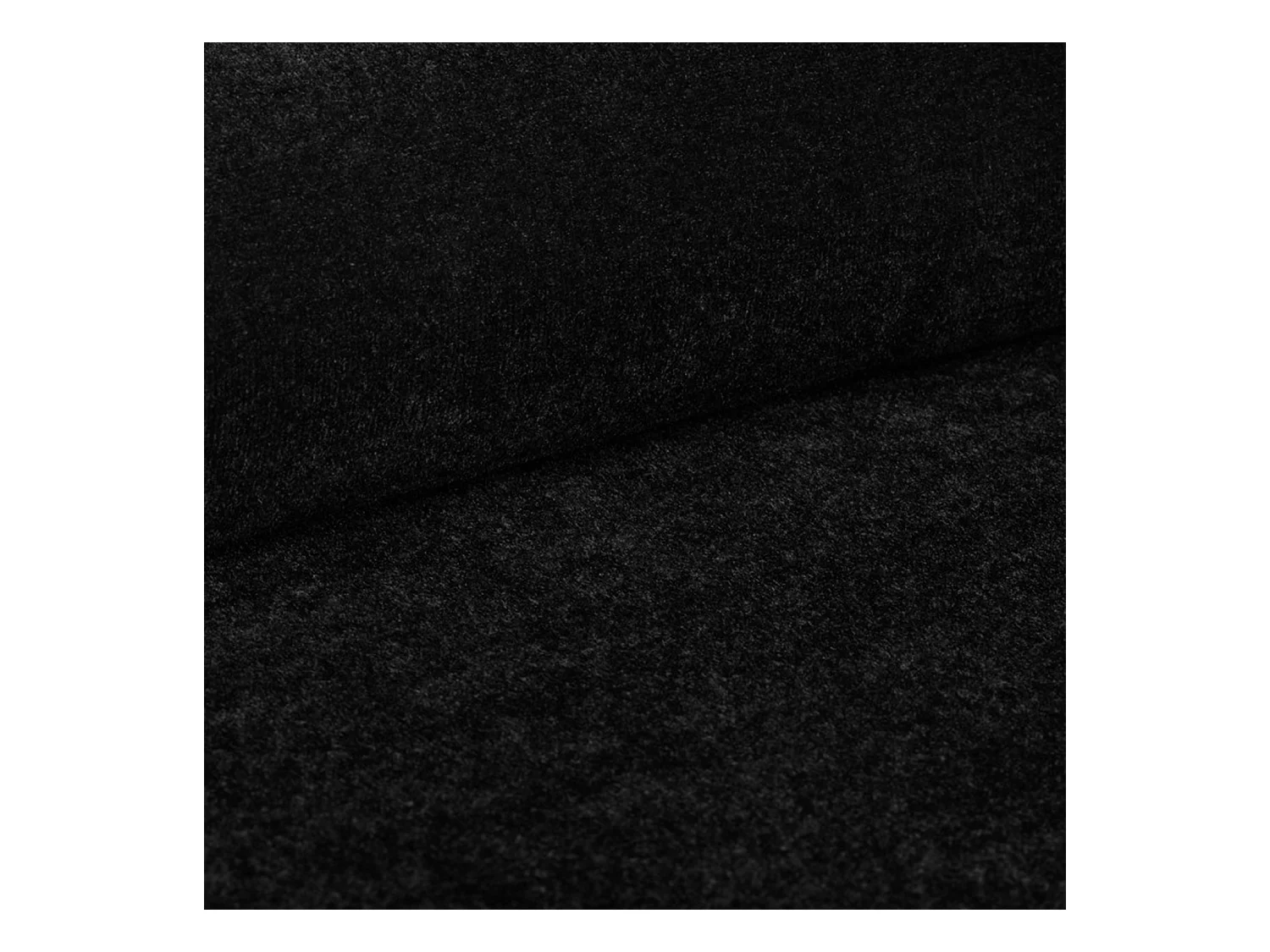 Lit rembourré Lux noir 160x200 cm, coffre, tête de lit, sommier, pieds dorés, tissu Amon