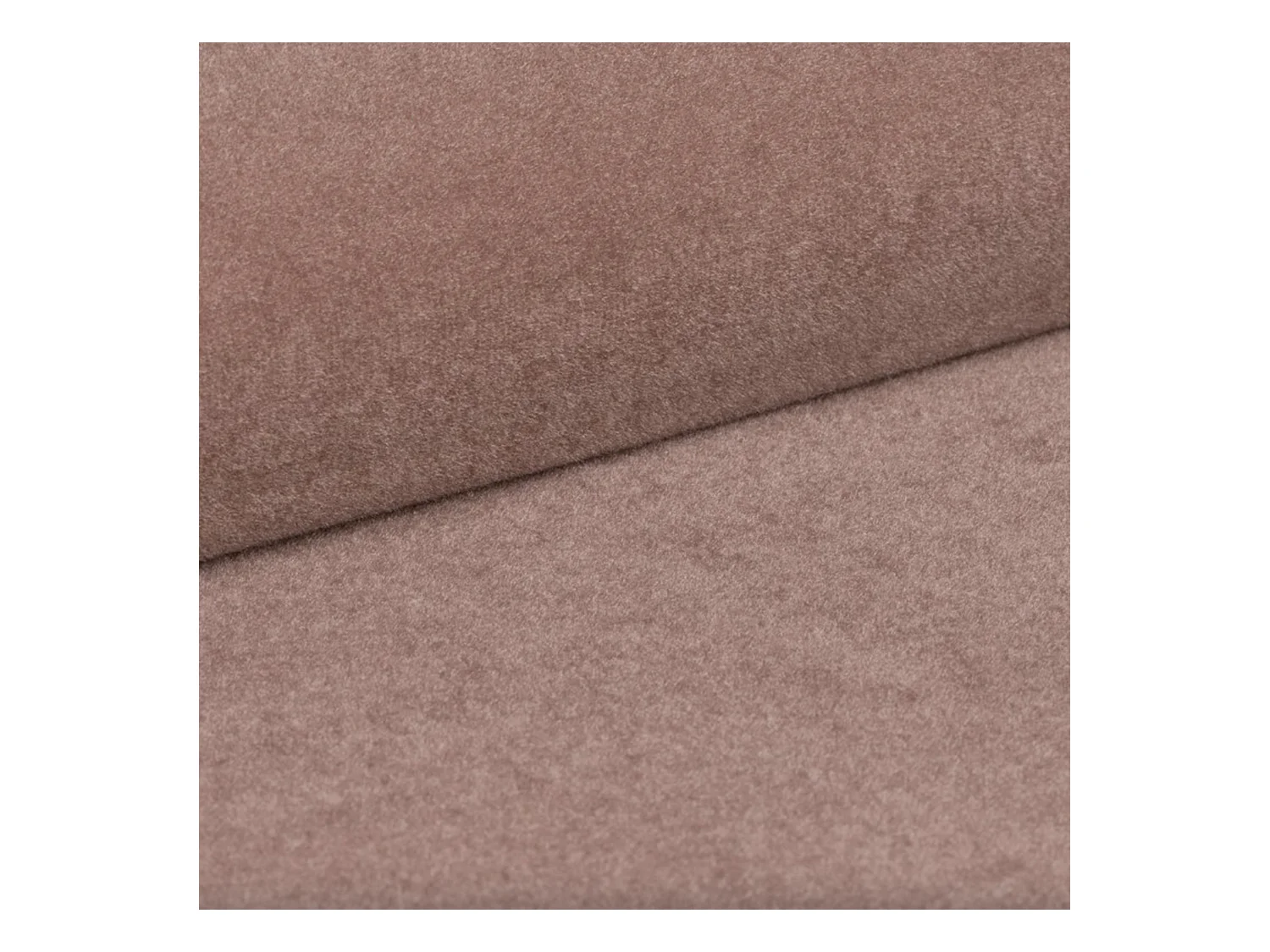 Lit rembourré Lux rose poudré 160x200 cm, coffre, tête de lit, sommier, pieds dorés, tissu Amon