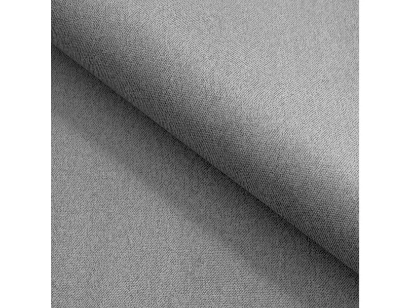 Canapé d'angle lit, têtières réglables, méridienne gauche, 278×197×76/98 cm, tissu gris clair