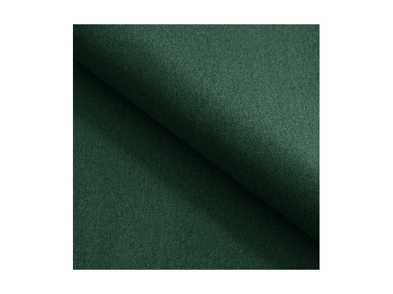 Canapé d'angle lit, têtières réglables, méridienne droite, 278×197×76/98 cm, tissu vert bouteille