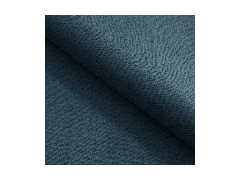 Canapé d'angle lit, têtières réglables, méridienne droite, 278×197×76/98 cm, tissu bleu royal