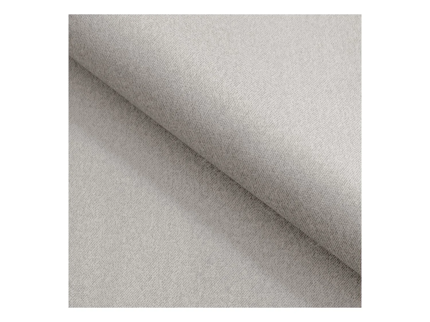 Canapé d'angle lit, têtières réglables, méridienne gauche, 278×197×76/98 cm, tissu argenté