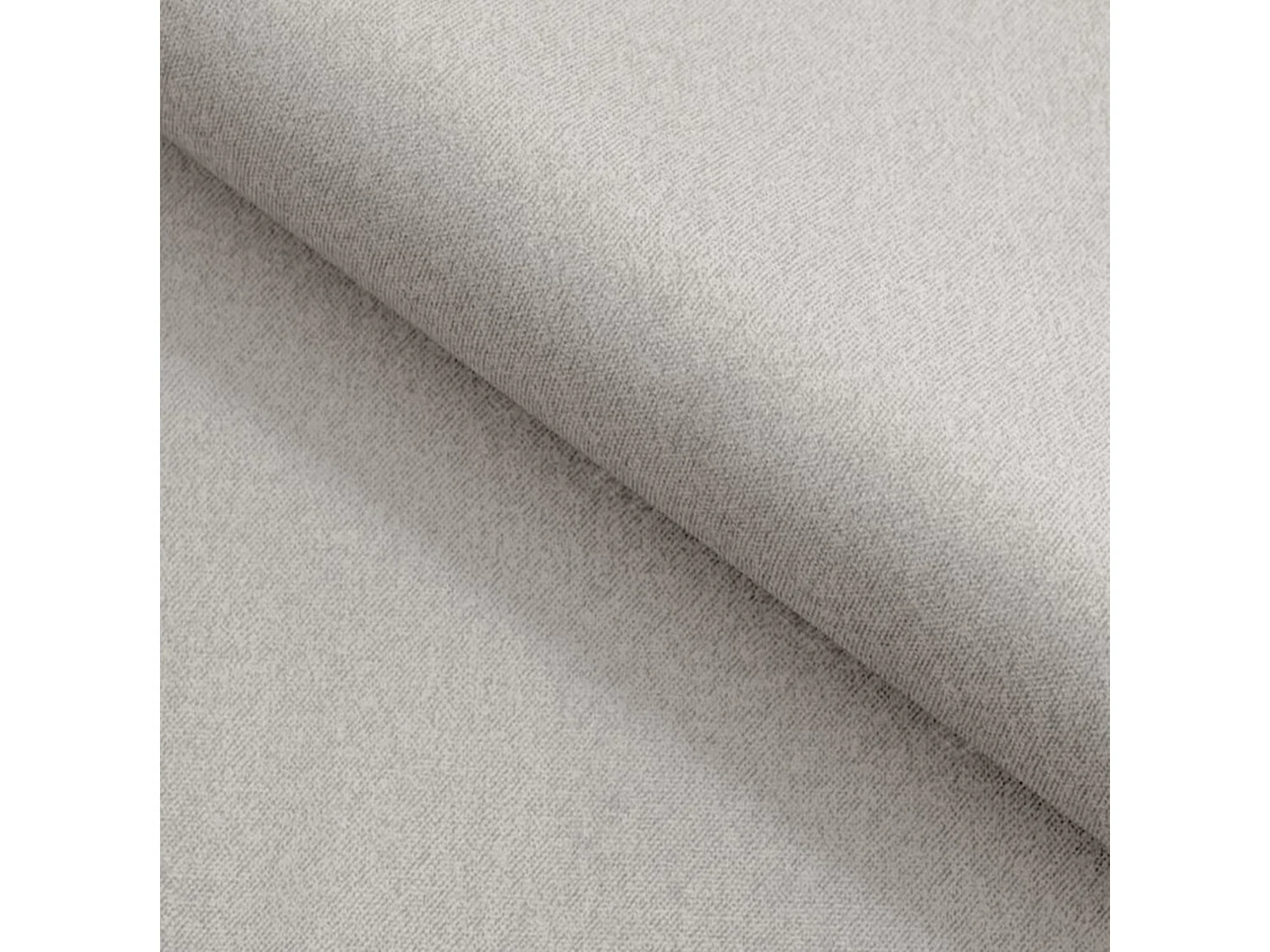 Canapé d'angle lit, têtières réglables, méridienne gauche, 278×197×76/98 cm, tissu argenté