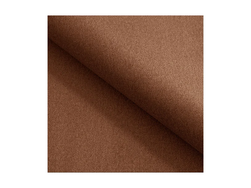 Canapé d'angle lit, têtières réglables, méridienne gauche, 278×197×76/98 cm, tissu brun clair