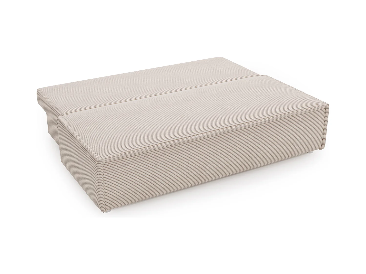 Canapé convertible DUO Poso en tissu - plusieurs coloris Beige