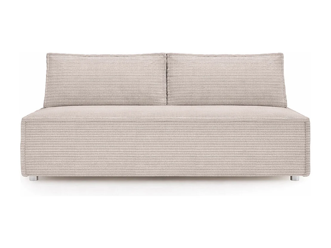 Canapé convertible DUO Poso en tissu - plusieurs coloris Beige