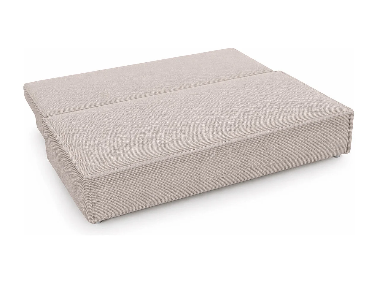 Canapé convertible DUO Poso en tissu - plusieurs coloris Beige