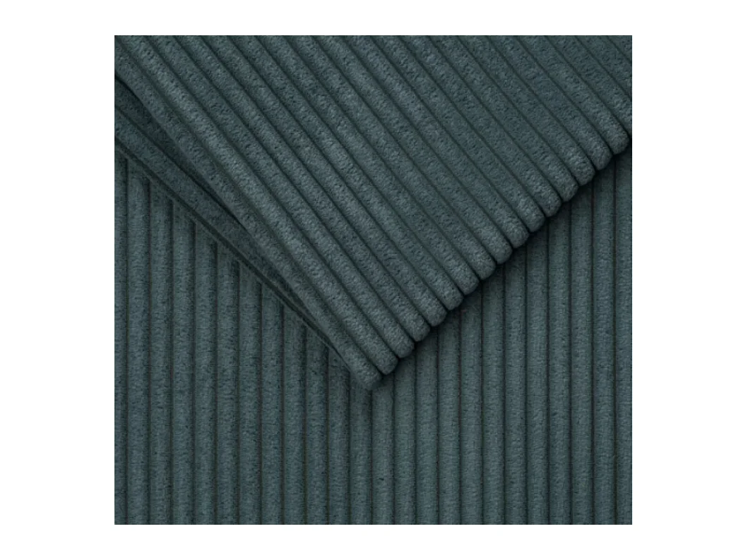 Canapé convertible DUO Poso en tissu - plusieurs coloris Bleu azur