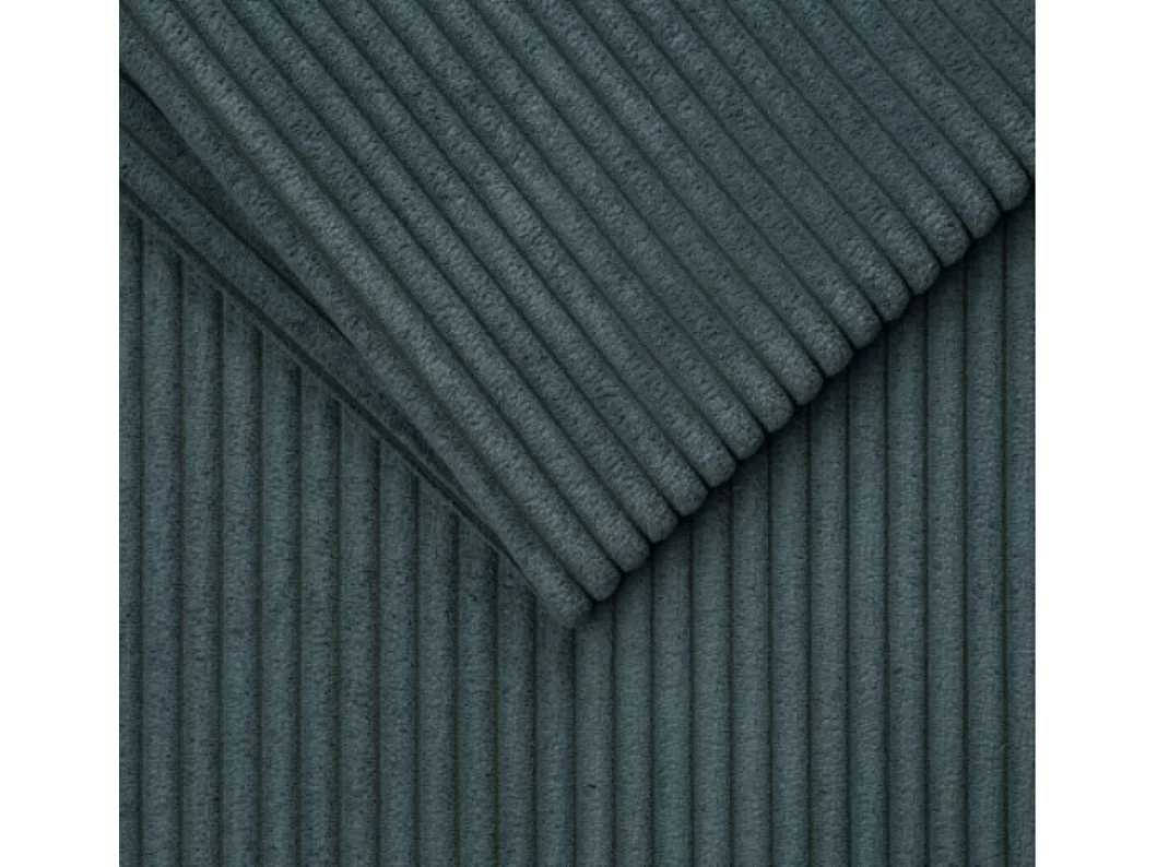 Canapé convertible DUO Poso en tissu - plusieurs coloris Bleu azur