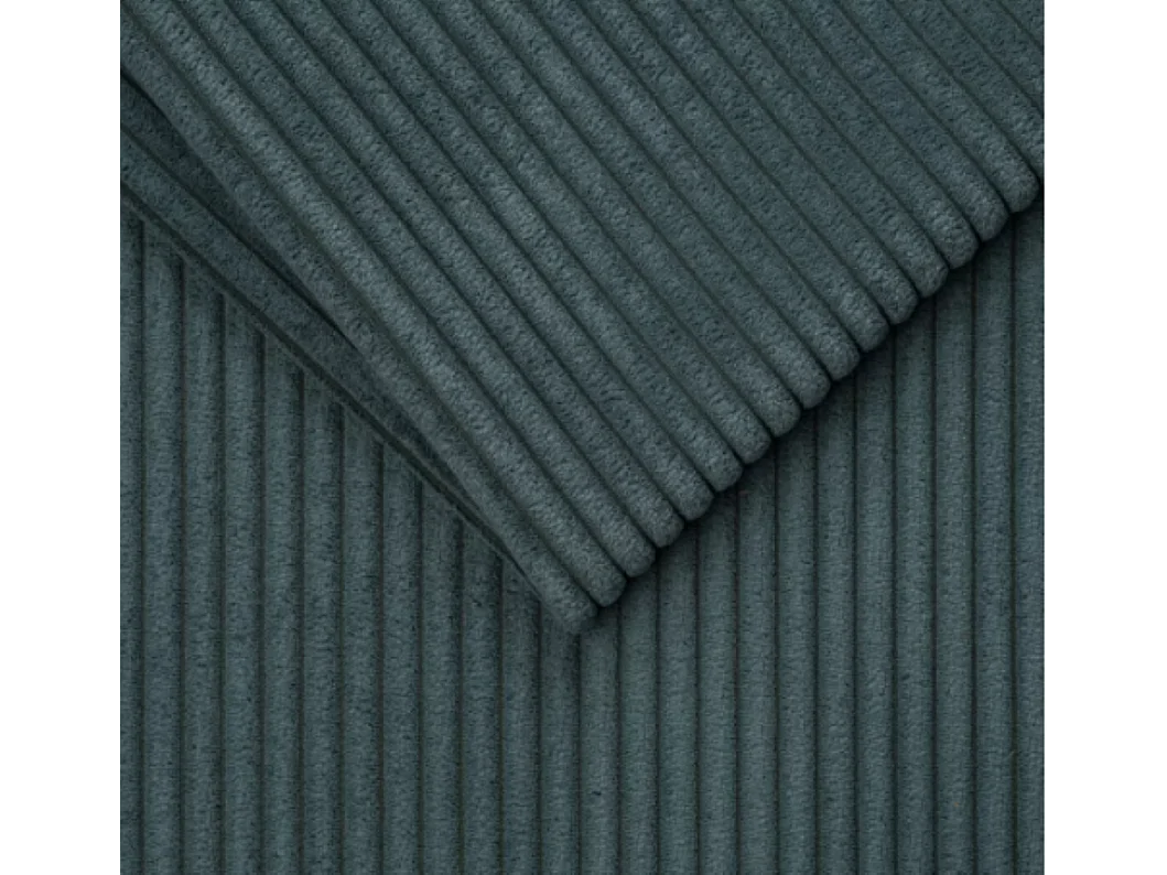 Canapé convertible DUO Poso en tissu - plusieurs coloris Bleu azur