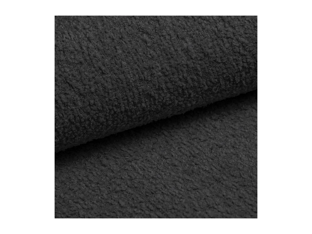 Ecksofa mit schlaffunktion und bettkasten, Sofa U-form, Couch U-form BEST stoff Abriamo Graphit