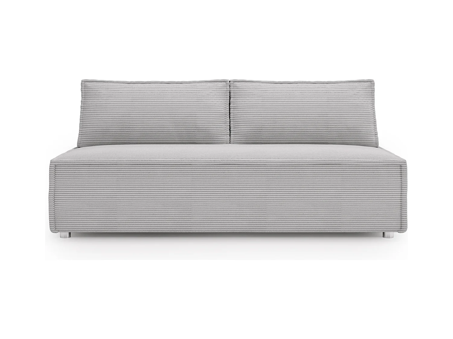 Canapé convertible DUO Poso en tissu - plusieurs coloris gris