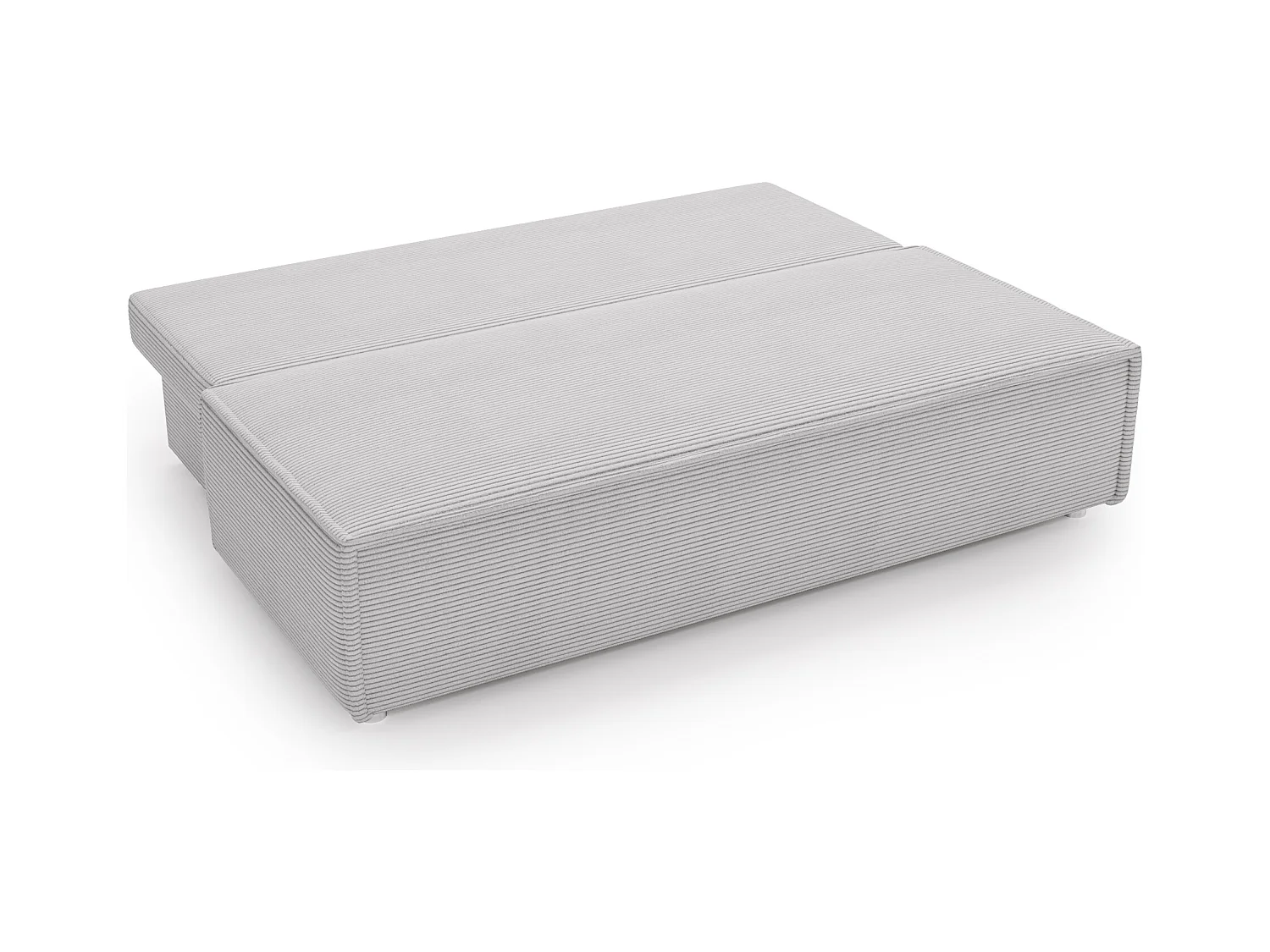 Canapé convertible DUO Poso en tissu - plusieurs coloris gris