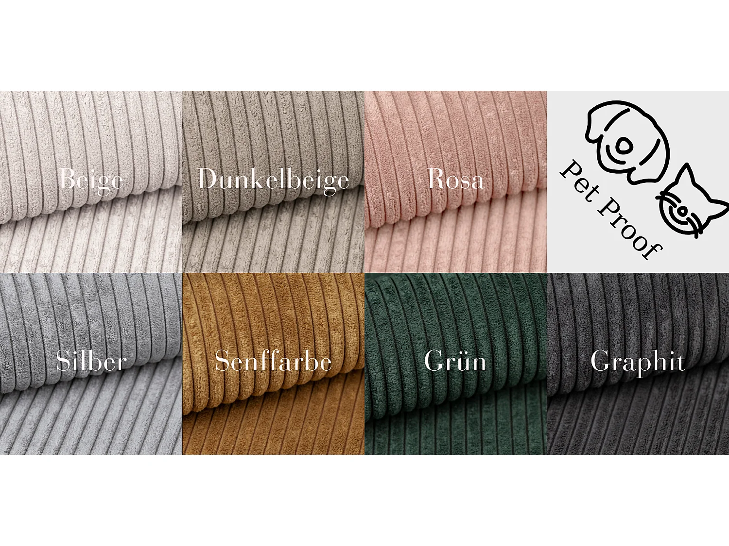 Canapé d'angle Carlos avec fonction couchage et coffre de lit Tissu élégant Poso beige foncé